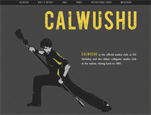 Tablet Screenshot of calwushu.com